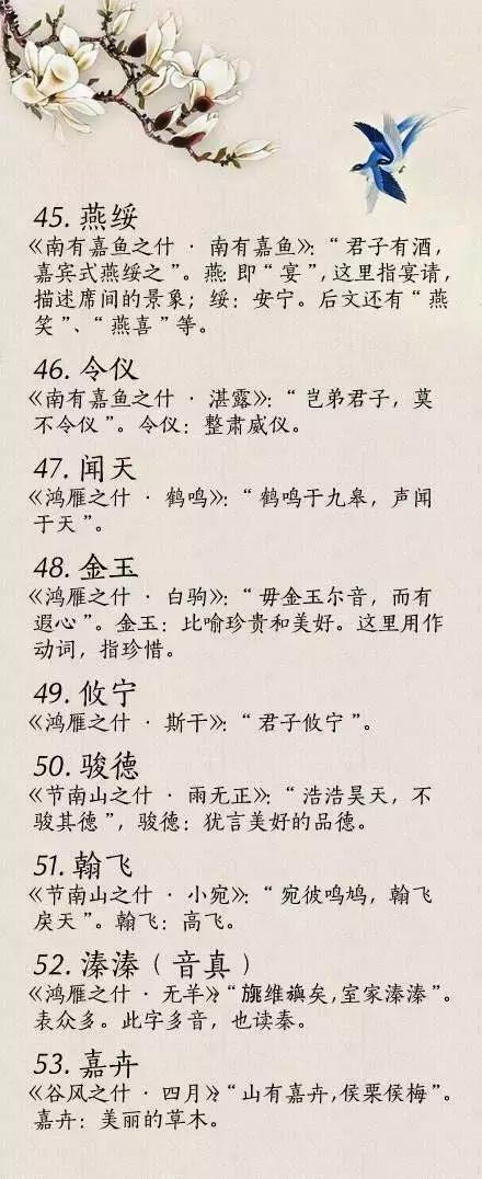 诗经取名男孩小名_诗经取名 男孩_诗经楚辞取名男孩名字