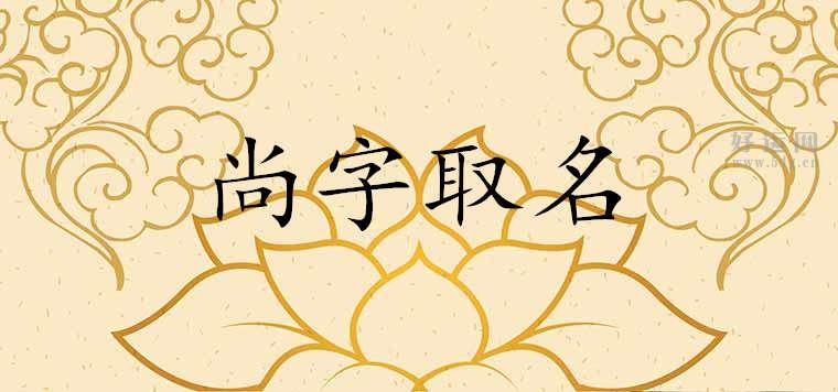 尚字取名寓意是什么 满分男孩名字精选
