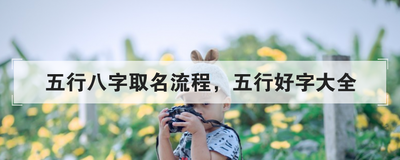 五行八字取名流程,五行好字大全
