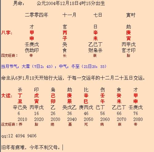 生辰八字算命 八字强弱鉴定法_根据生辰八字起店铺名_徐铭辰八字生辰