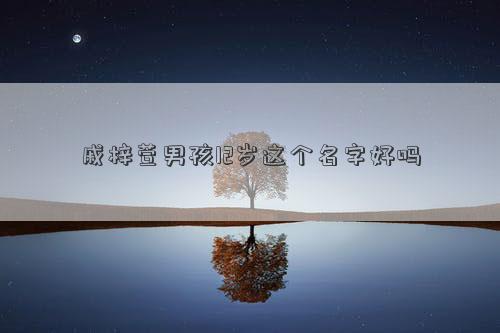 戚梓萱男孩12岁这个名字好吗