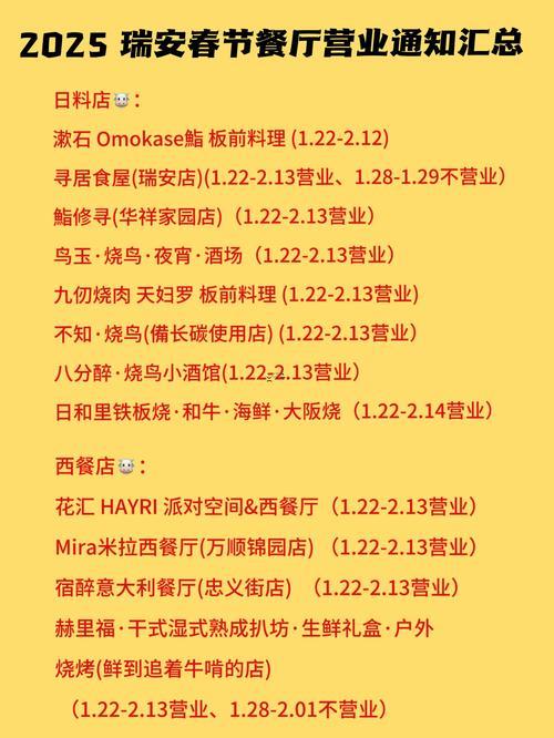 2025年11月餐饮开业吉日