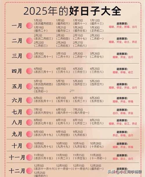2025年订婚日11月吉日