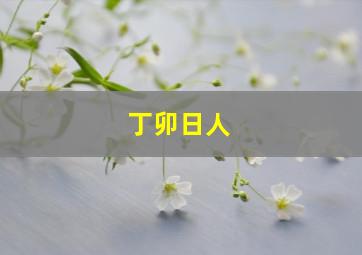 丁卯日人,<body>