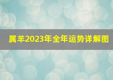 属羊2023年全年运势详解图,羊人在2023年的全年运势
