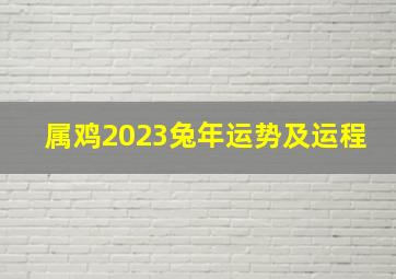 属鸡2023兔年运势及运程,2023年生肖鸡的全年运势2023年全年机遇还是应战