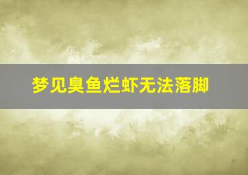 梦见臭鱼烂虾无法落脚