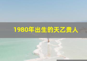 1980年出生的天乙贵人,<body>