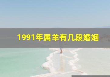 1991年属羊有几段婚姻,